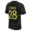 Maillot de Supporter Paris Saint-Germain C. SOLER 28 Quatrième Jordan 22-23 Pour Homme